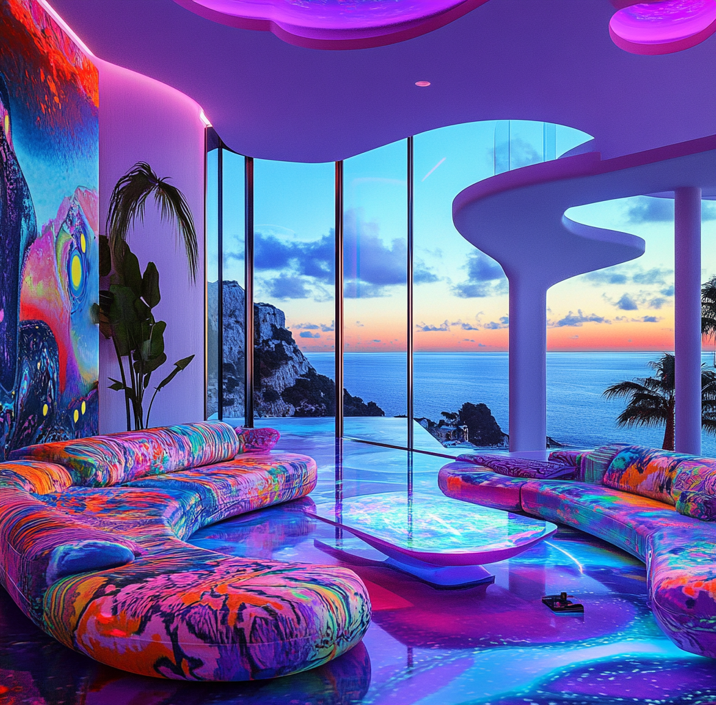 Futuristic Living Space Showcases