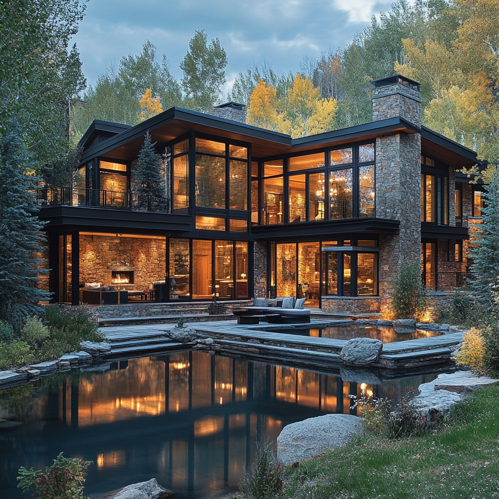 Contemporary Mountain Sanctuary